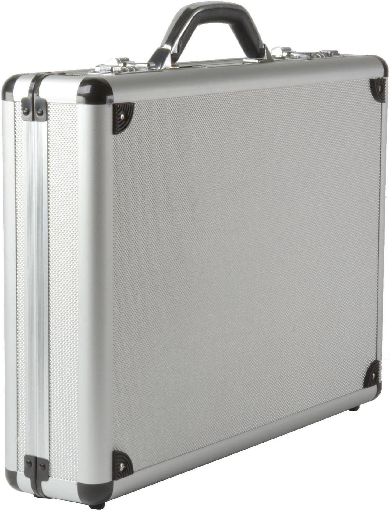 Main image of Alpine Swiss Executive Aluminum Briefcase Padded Laptop Briefcase For Men Hard Shell Attache Case Combo Lock Business Case