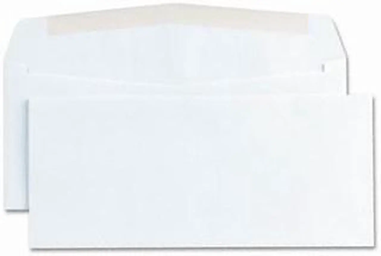 Main image of Business Envelope, Contemporary, #9, White, 500/Box - UNV35209