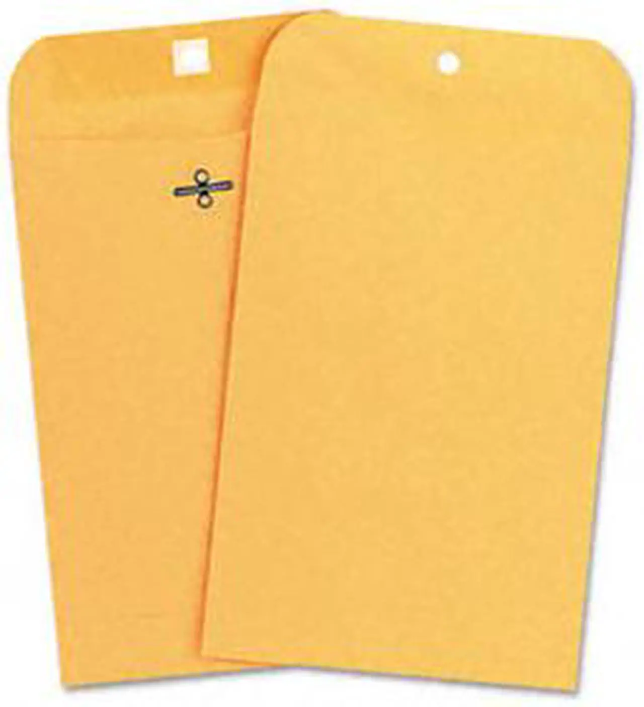 Main image of Kraft Clasp Envelope, Side Seam, 28lb, 6 1/2 x 9 1/2, Light Brown, 100/Box - UNV35261