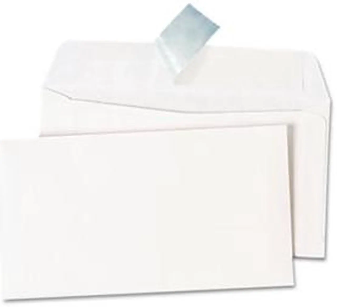Main image of Pull & Seal Business Envelope, #6 3/4, White, 100/Box - UNV36000