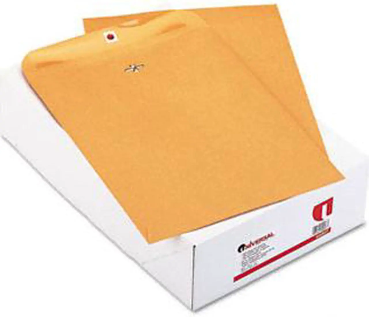 Main image of Kraft Clasp Envelope, Side Seam, 32lb, 10 x 13, Light Brown, 100/Box - UNV44907