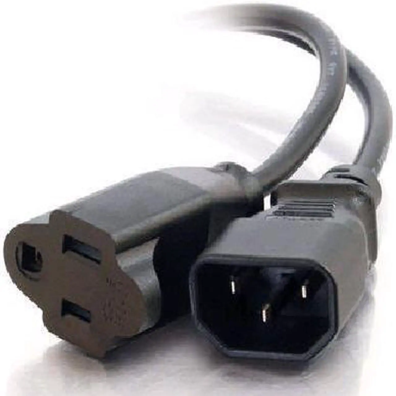Main image of 6FT 18 AWG MONITOR POWER ADAPTER CORD (IEC320C14 TO NEMA 5-15R) (TAA COMPLIANT)