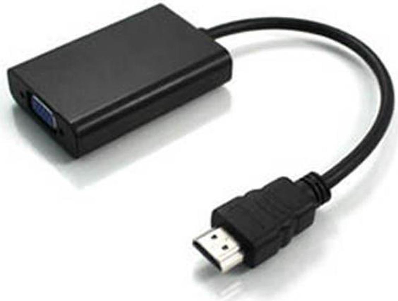 HDMI to VGA Active Adapter Converter Cable - Male to Female