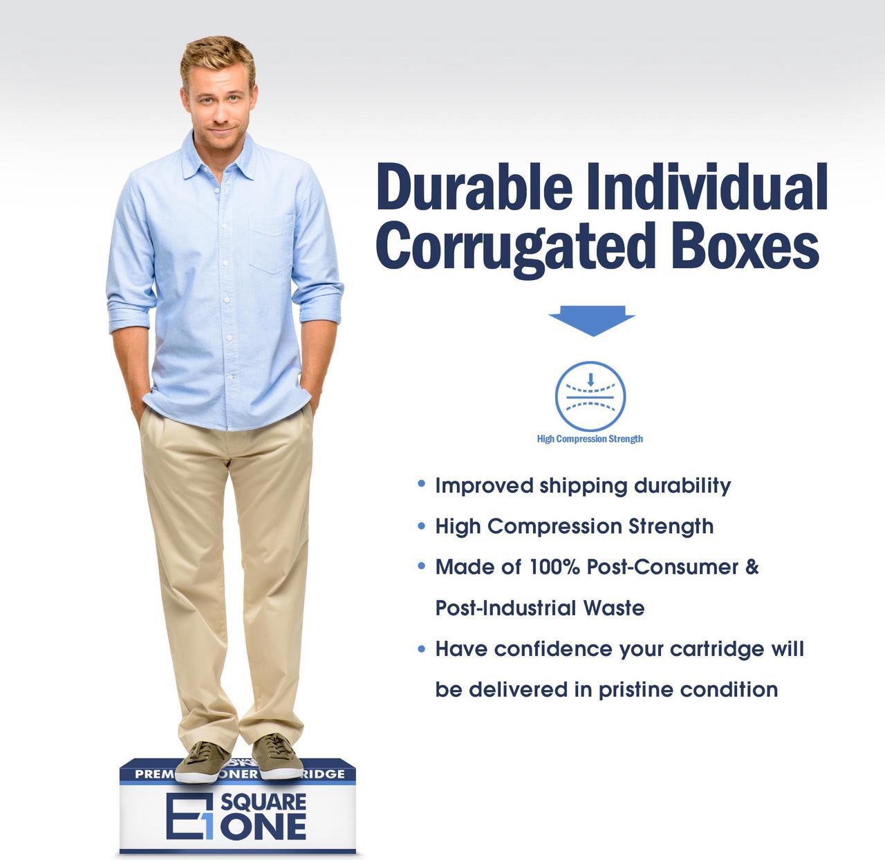 Alt view image 3 of 3 - eSquareOne Compatible High Yield Toner Cartridge Replaces Brother TN360 TN330 (Black, 8-Pack)