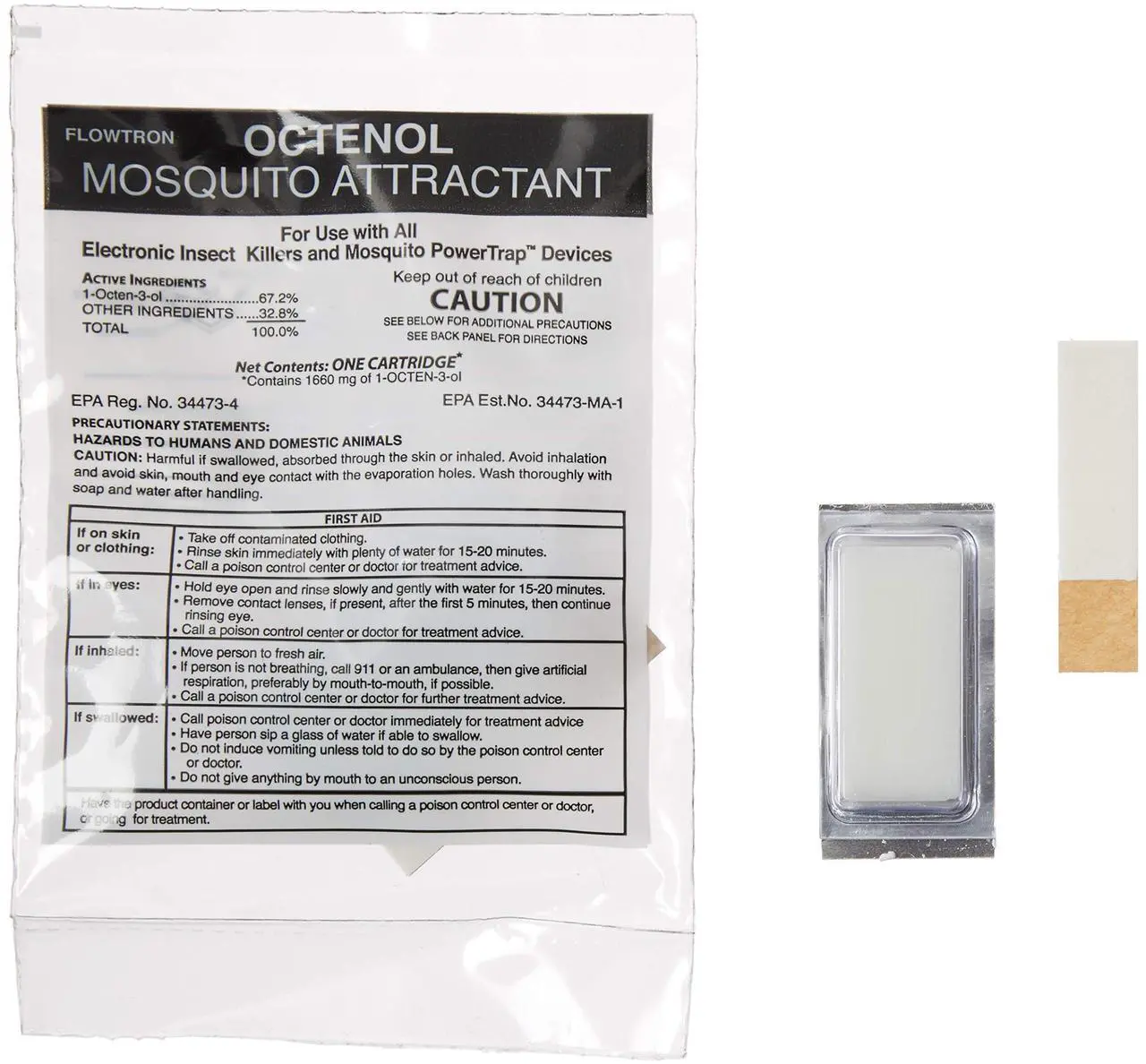 Alt view image 11 of 12 - FLOWTRON MA 1000 - 6 1,660mg. of Octenol Mosquito Attractant,PK6