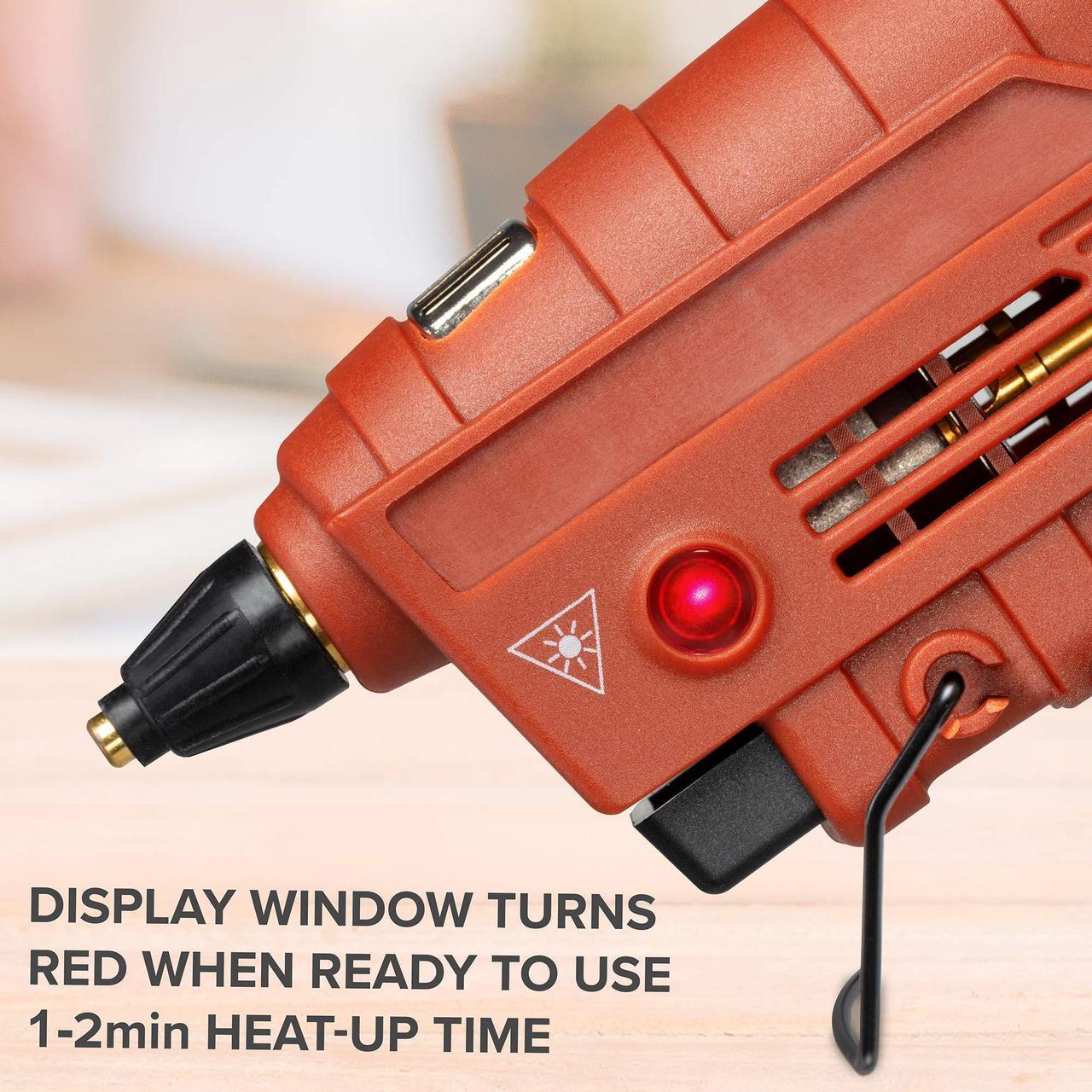 Alt view image 5 of 8 - ivation cordless butane powered glue gun, fast heat-up gas powered hot gluegun with self-regulating temperature for diy projects, arts & crafts, woodworking, home repairs gift decorations & more
