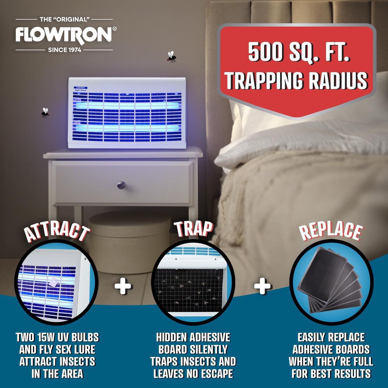 Alt view image 7 of 11 - Flowtron FC- 4900 Electric Fly-Insect Killer Portable 30 Watts