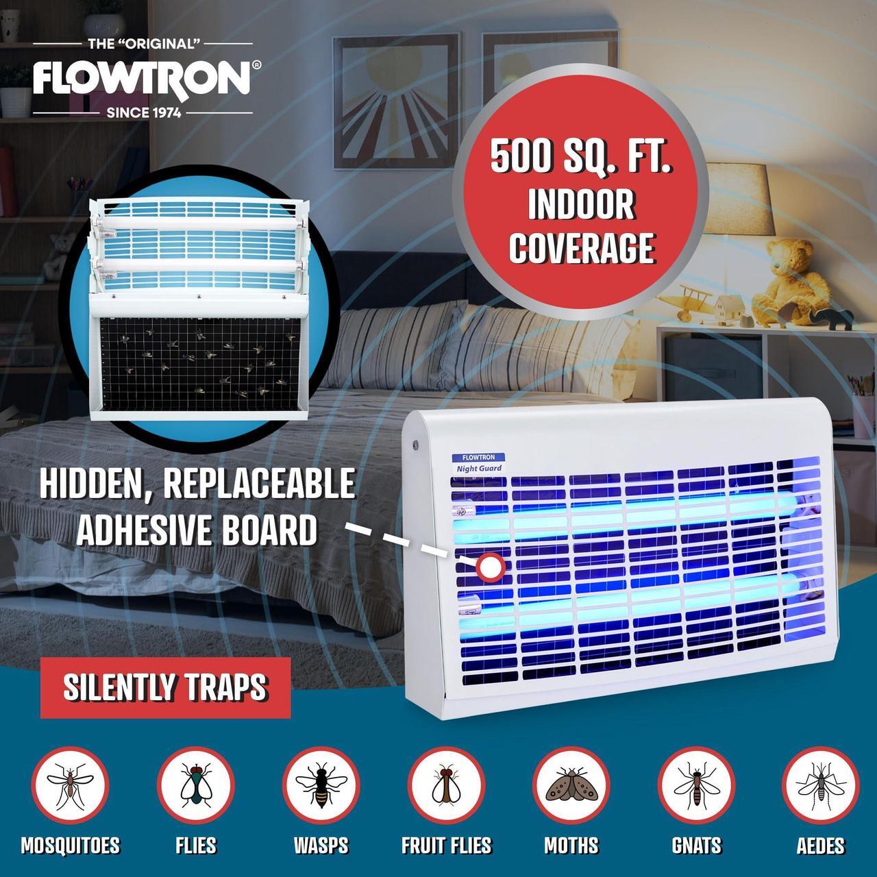 Alt view image 8 of 11 - Flowtron FC- 4900 Electric Fly-Insect Killer Portable 30 Watts