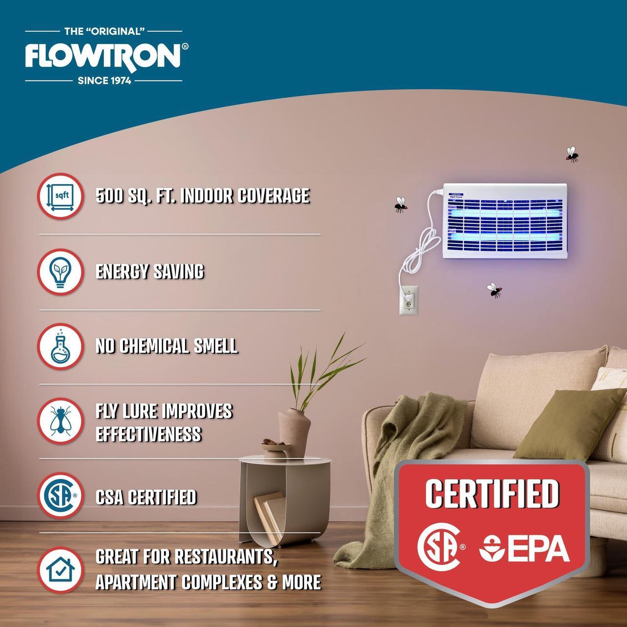 Alt view image 11 of 11 - Flowtron FC- 4900 Electric Fly-Insect Killer Portable 30 Watts