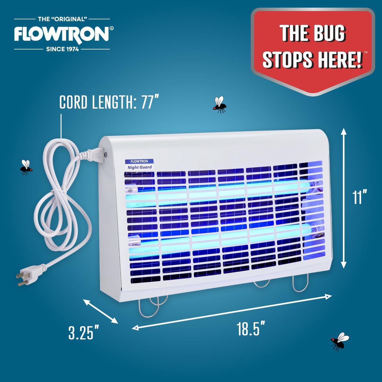Alt view image 10 of 11 - Flowtron FC- 4900 Electric Fly-Insect Killer Portable 30 Watts