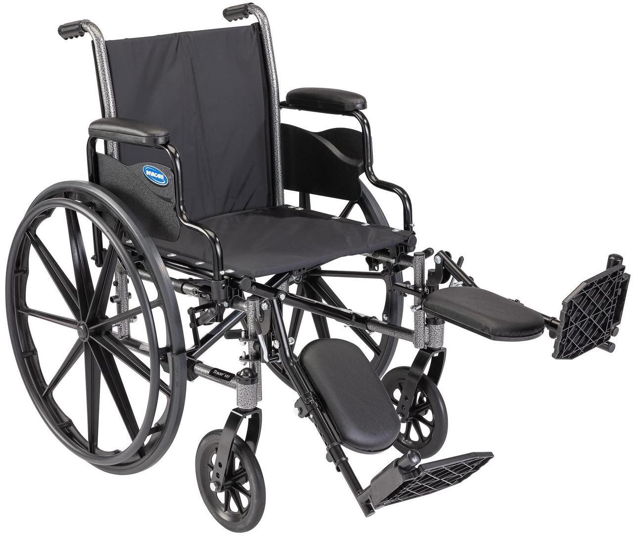 Main image of Invacare Tracer SX5 Wheelchair for Adults | Everyday Folding | 16 Inch Seat | Legrests & Desk Arms