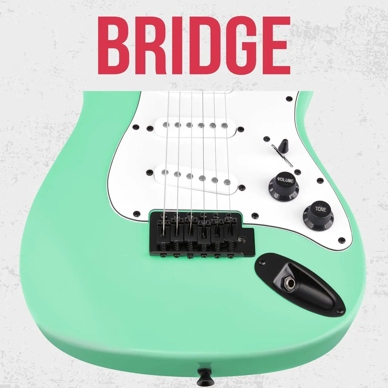 Alt view image 4 of 7 - LyxPro CS 30 Electric Guitar Kit for Beginner, Intermediate & Pro Players with Guitar, Amp Cable, 6 Picks & Learners Guide | Solid Wood Body, Volume/Tone Controls, 5-Way Pickup - Green