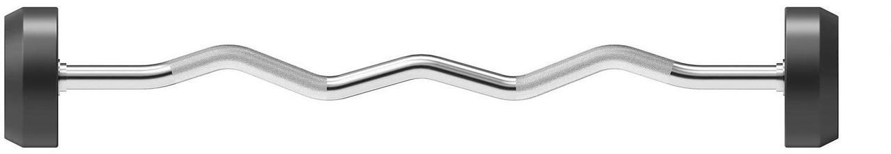 Alt view image 2 of 5 - Power Systems ProStyle Fixed Barbell with EZ Curl Handle (20)