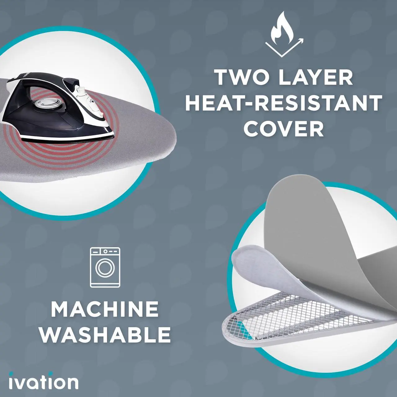 Alt view image 4 of 7 - Ivation Wall-Mounted Ironing Board Cabinet, Foldable Ironing Storage Station for Home, Apartment , Easy-Release Lever, Garment Hooks, White