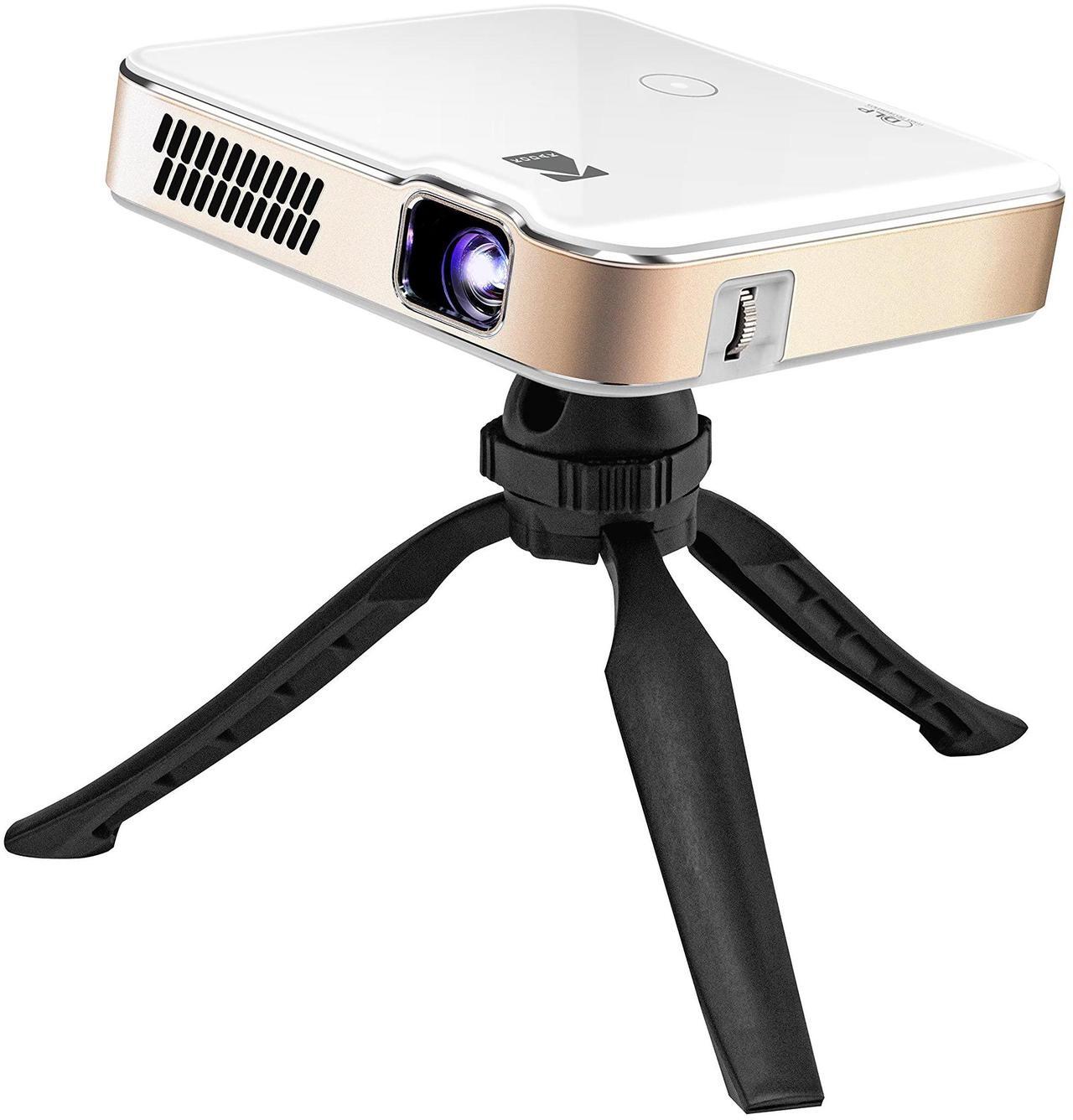 Main image of KODAK Luma 400 Portable HD Smart Projector | Wi-Fi, Bluetooth, HDMI & USB Compatible Mini Home Theater System Up to 150 | 720p Native Resolution (4K), 200 ansi Lumens | Tripod Included