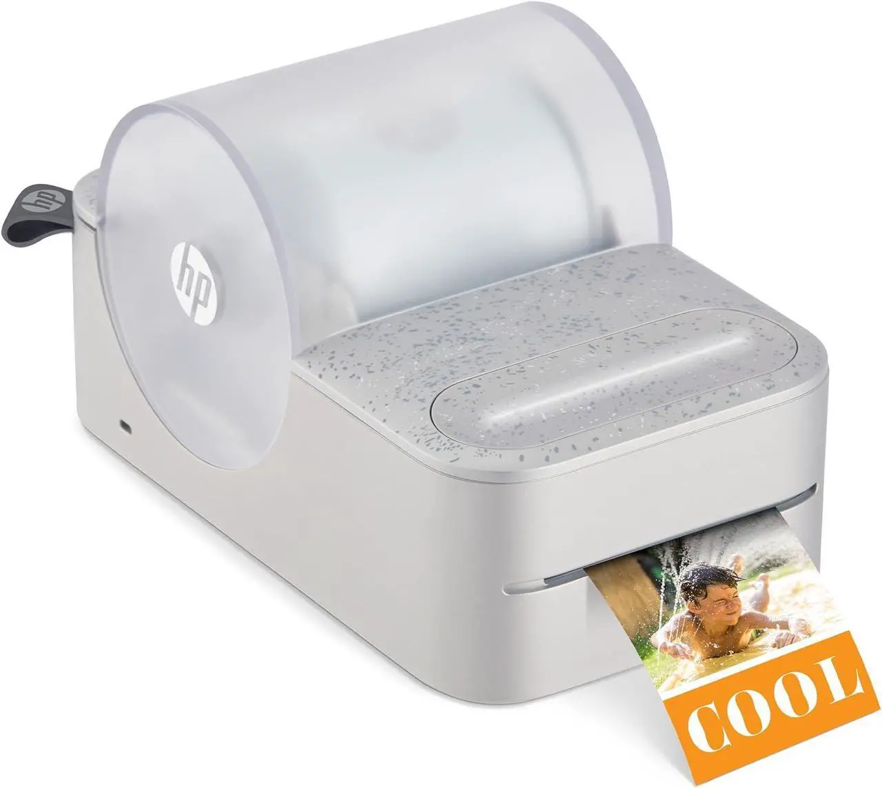 Main image of HP Sprocket Panorama Instant Portable Color Label & Photo Printer with Bluetooth White