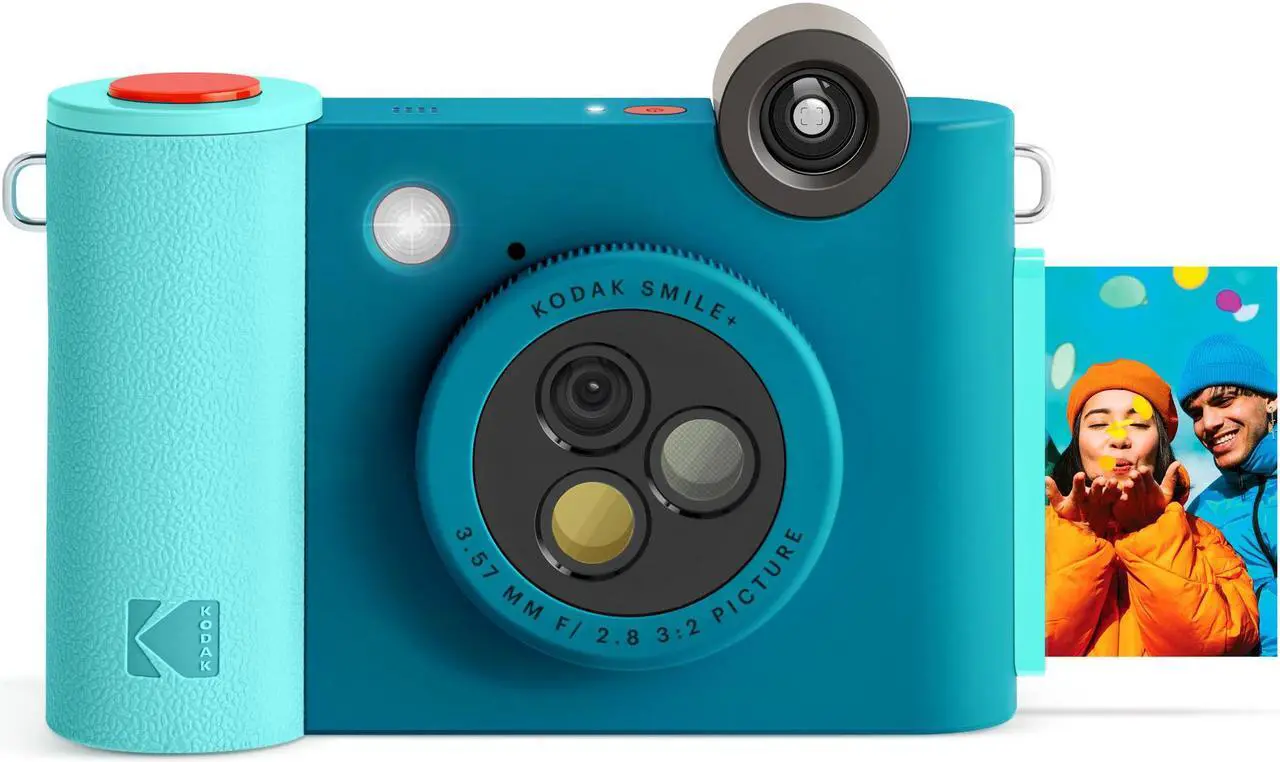 Main image of Kodak Smile+ Wireless 2x3 Digital Instant Print Camera with Effect Lenses & Zink Technology - Blue