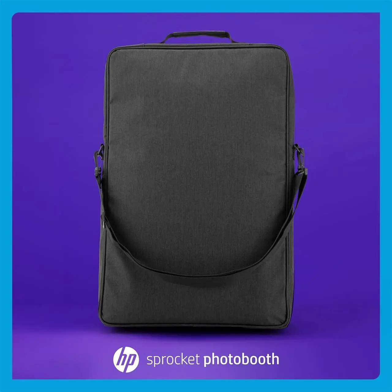 Alt view image 6 of 6 - HP Premium Carrying Padded Storage Case w/Removable Shoulder Strap for Sprocket Photobooth (Black)