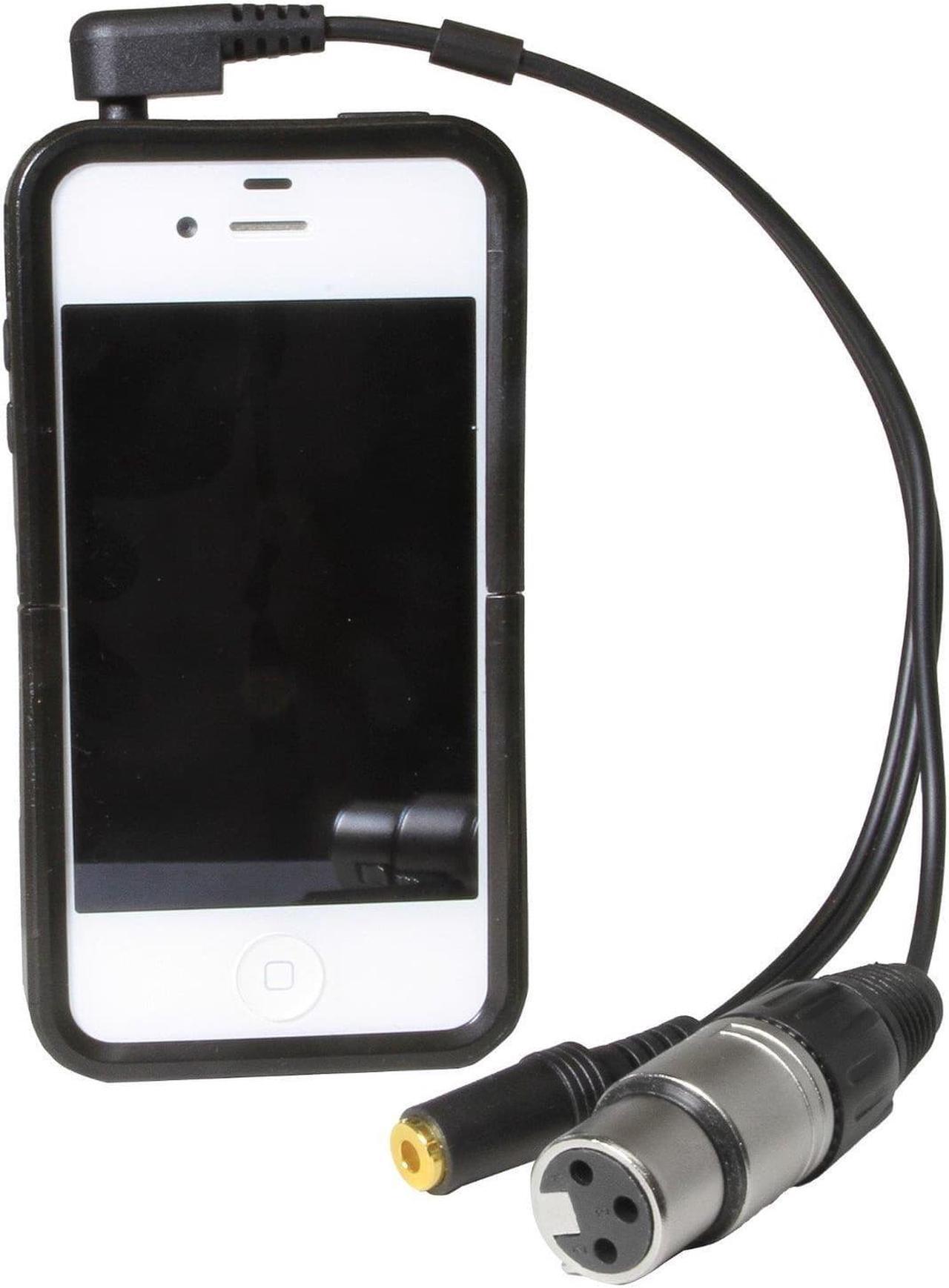 Alt view image 2 of 4 - LyxPro iPhone XLR cable Microphones to iPhone, iPad, iPod Headphones Jack -Small