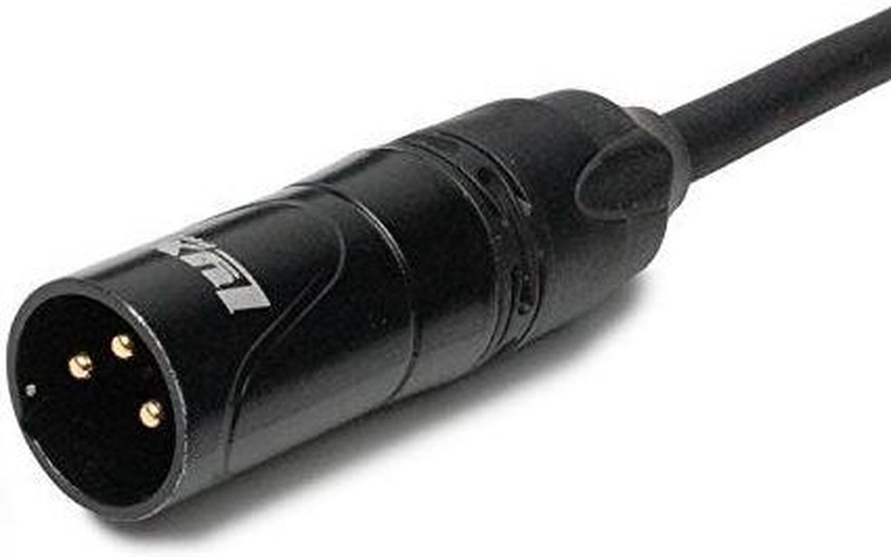Alt view image 3 of 6 - LyxPro XLR Microphone Cable 1.5 Ft xlr cable for Microphones and Devices, Black