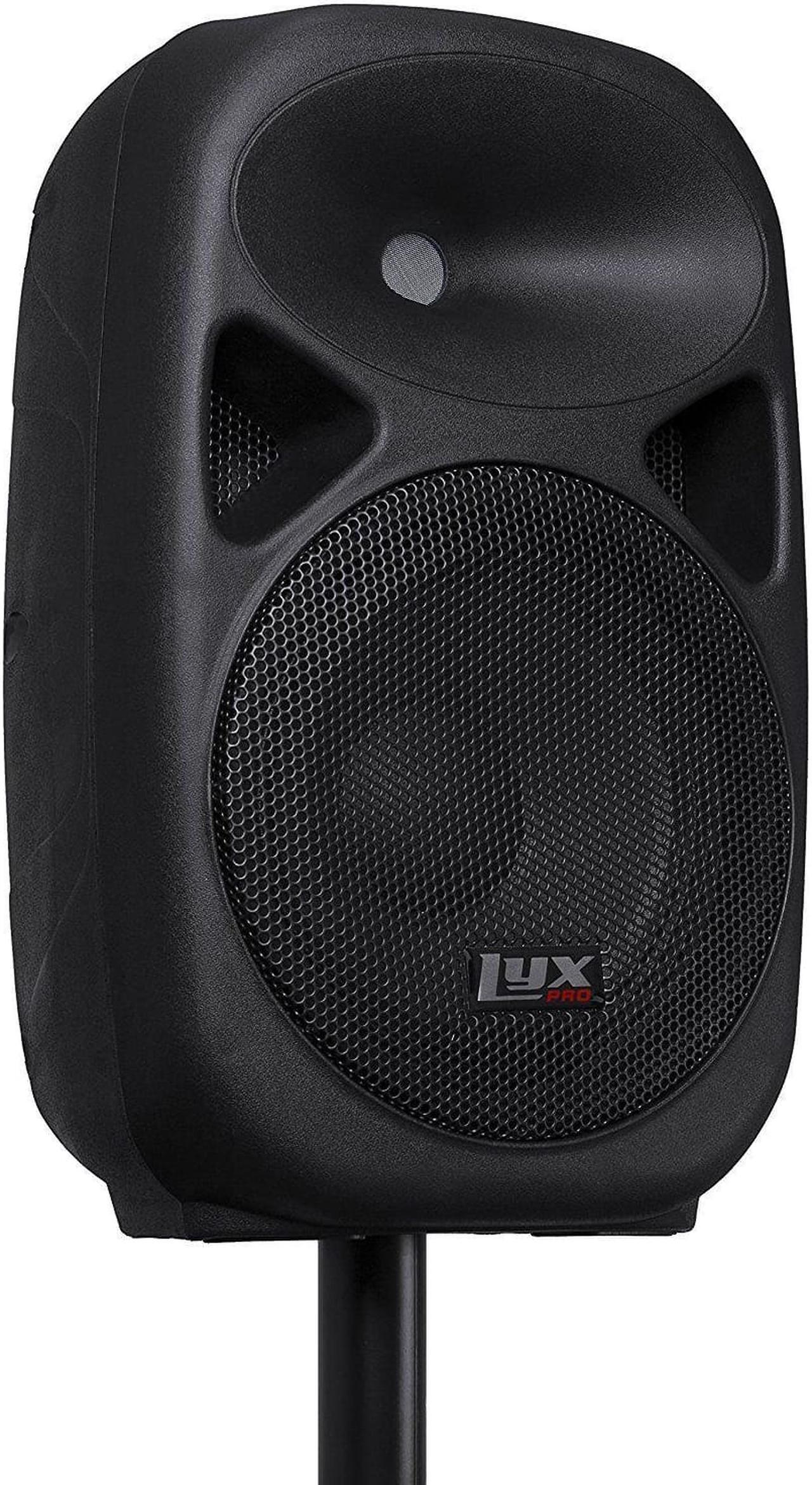 Alt view image 7 of 9 - Small PA System, 100w RMS Power Active Speaker, Bluetooth SD USB MP3 AUX Input