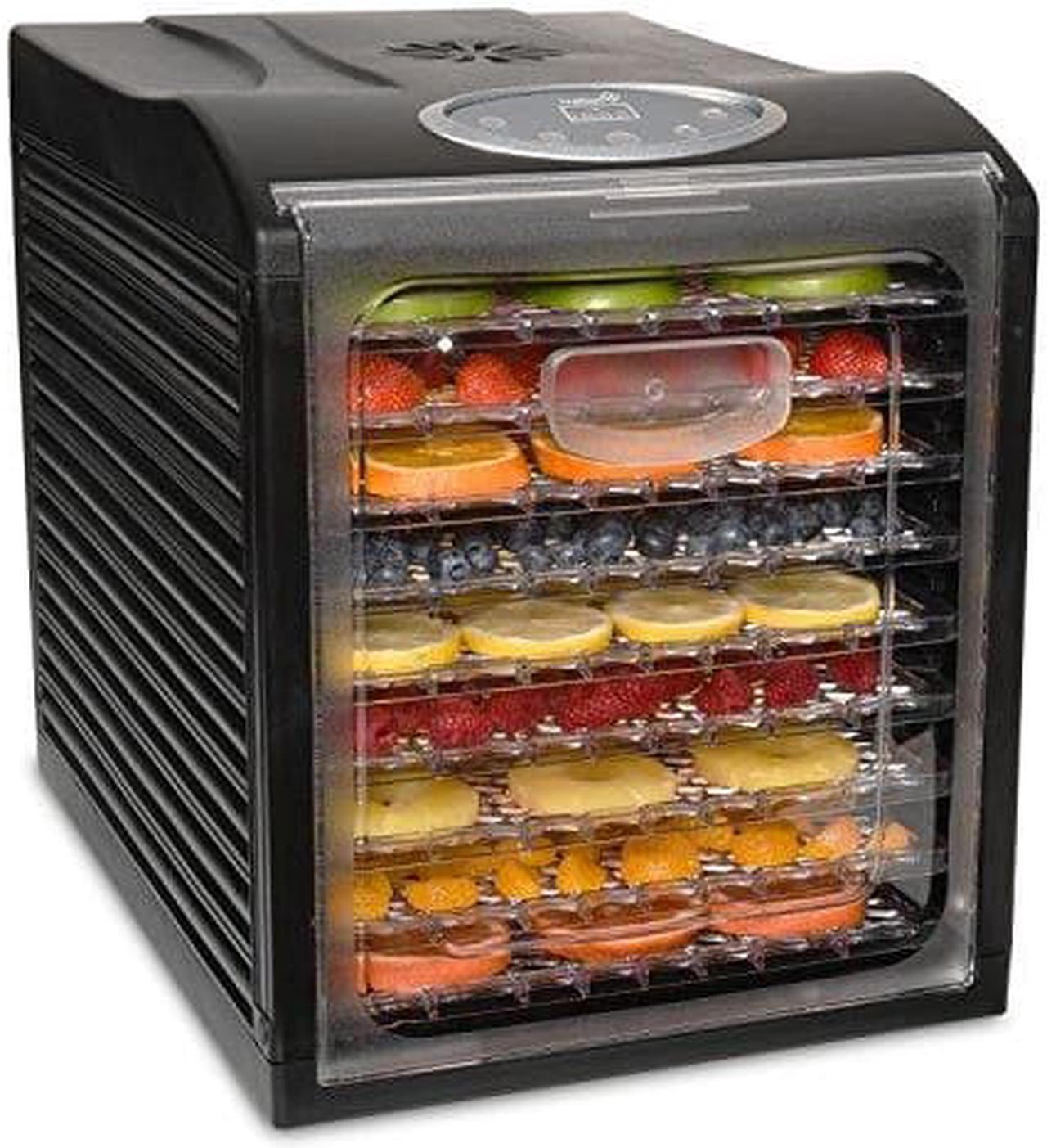 Alt view image 6 of 8 - Electric Beef Jerky Countertop Food Dehydrator for a Healthy Diet, Extend Shelf Life, with 9 Drying Racks, Digital Temperature Controls and Timer with Automatic Shutoff, Even Dry From 95?F to 158?F