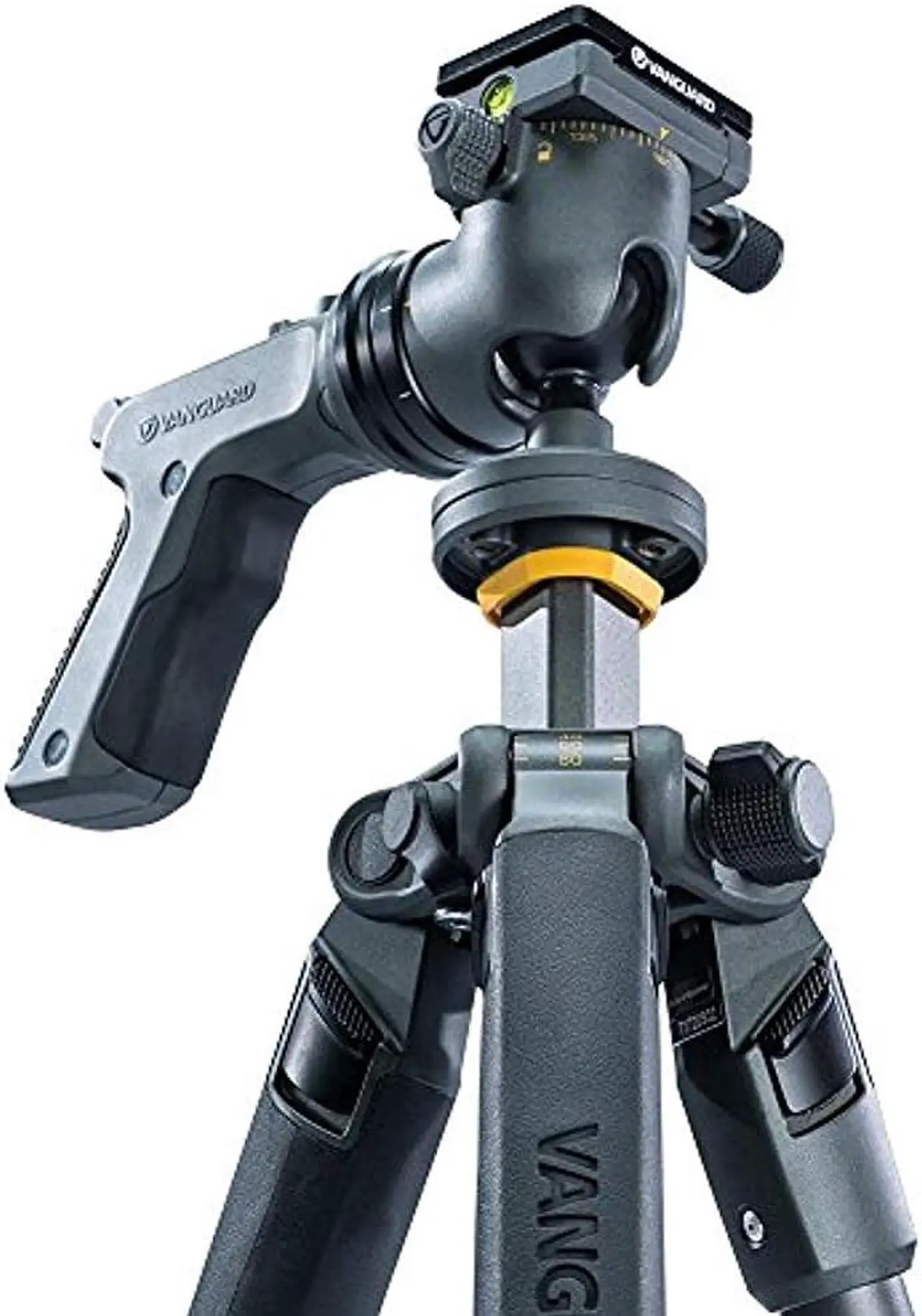 Alt view image 7 of 20 - Vanguard Alta Pro 2+ 263Agh Tripod with Alta Gh-100 Pistol-Grip Ball Head