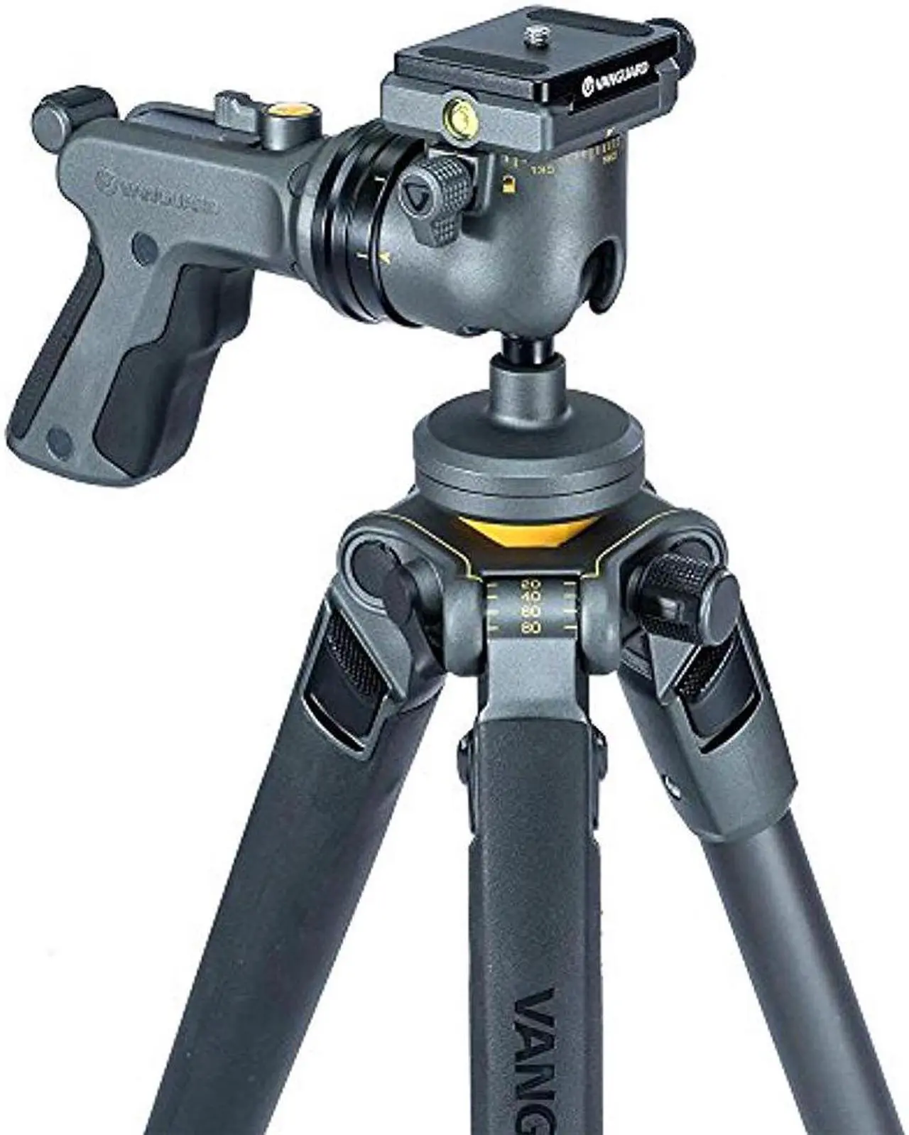 Alt view image 4 of 20 - Vanguard Alta Pro 2+ 263Agh Tripod with Alta Gh-100 Pistol-Grip Ball Head