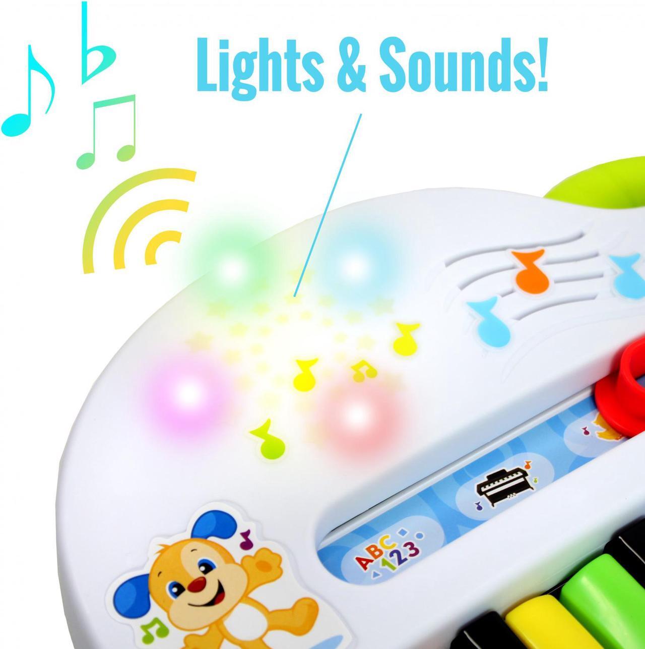 Alt view image 7 of 12 - fisher-price laugh & learn silly sounds light-up piano