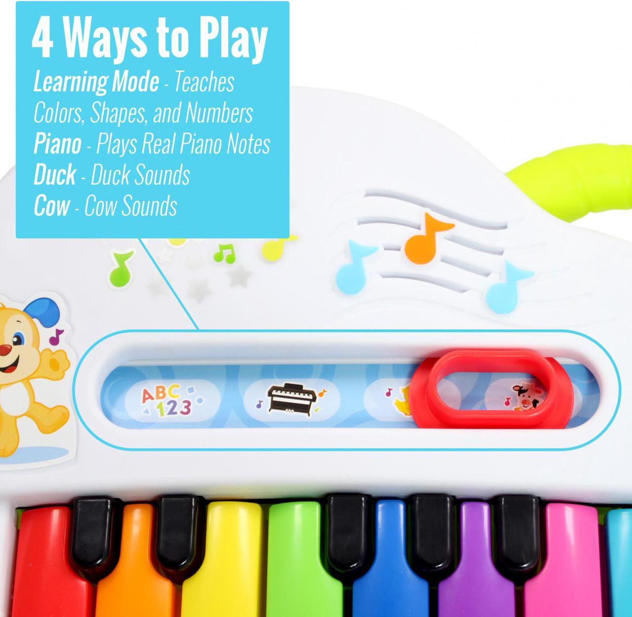 Alt view image 5 of 12 - fisher-price laugh & learn silly sounds light-up piano