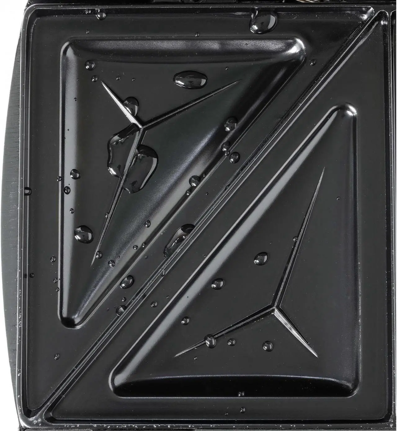 Alt view image 7 of 8 - Beille Panini Press Sandwich Maker Toaster Kitchen Appliances with Nonstick Grill Plates, Black
