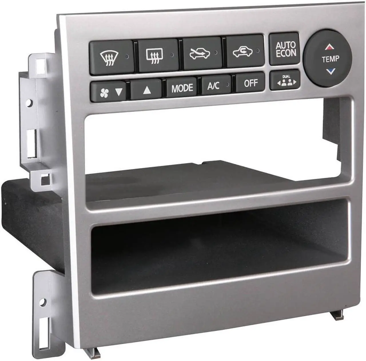 Alt view image 4 of 11 - Metra  ft.05- ft.07 Infiniti G35 Single Din Radio Install Kit