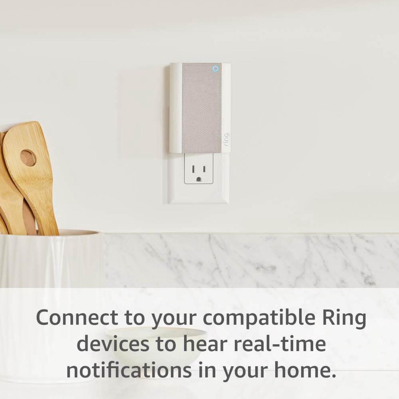 Alt view image 3 of 9 - Ring Chime Pro (2nd Generation) Wi-Fi Extender Compatible with all Ring devices - White
