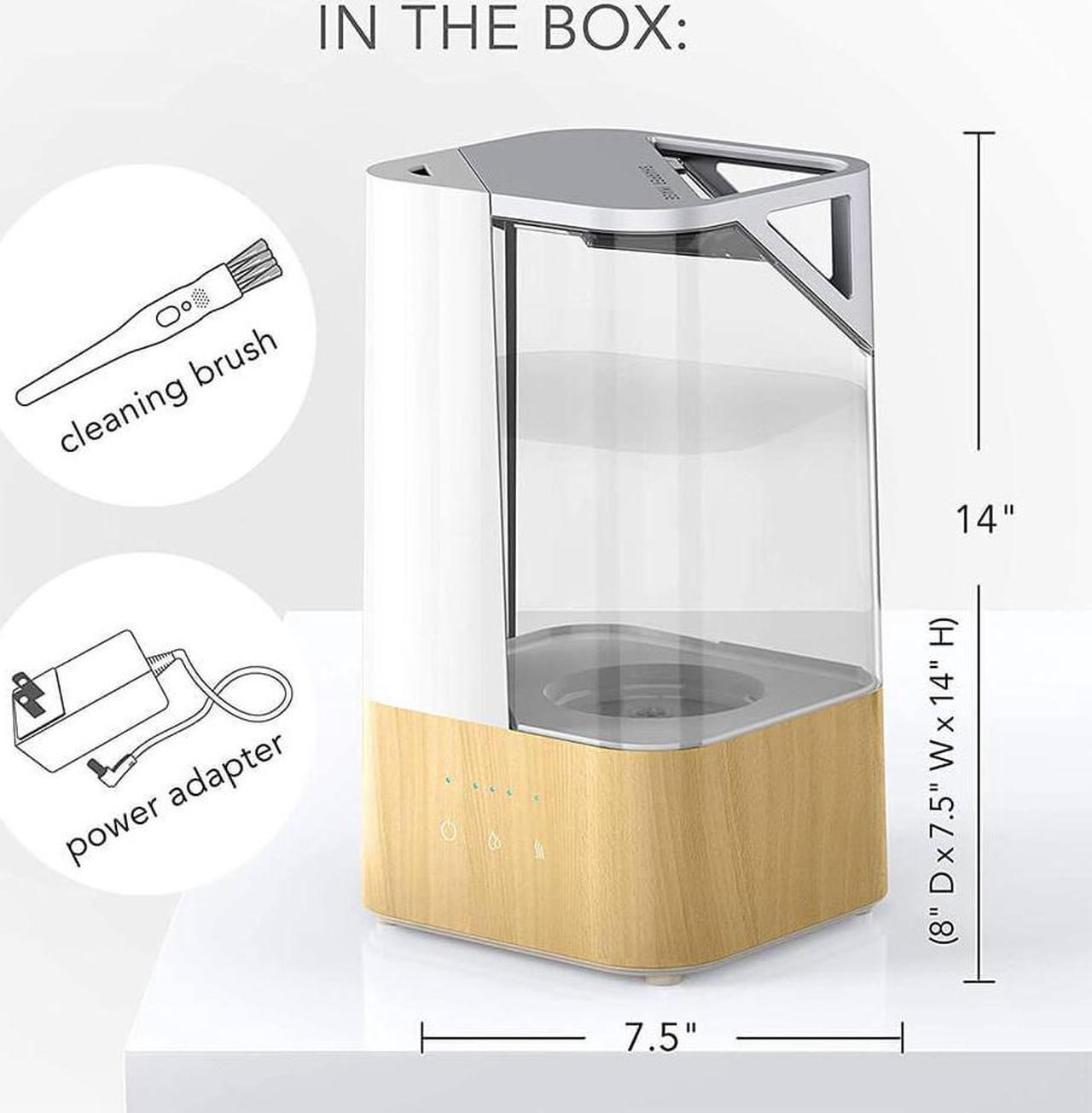 Alt view image 4 of 8 - Sharper Image Ultrasonic Humidifier
