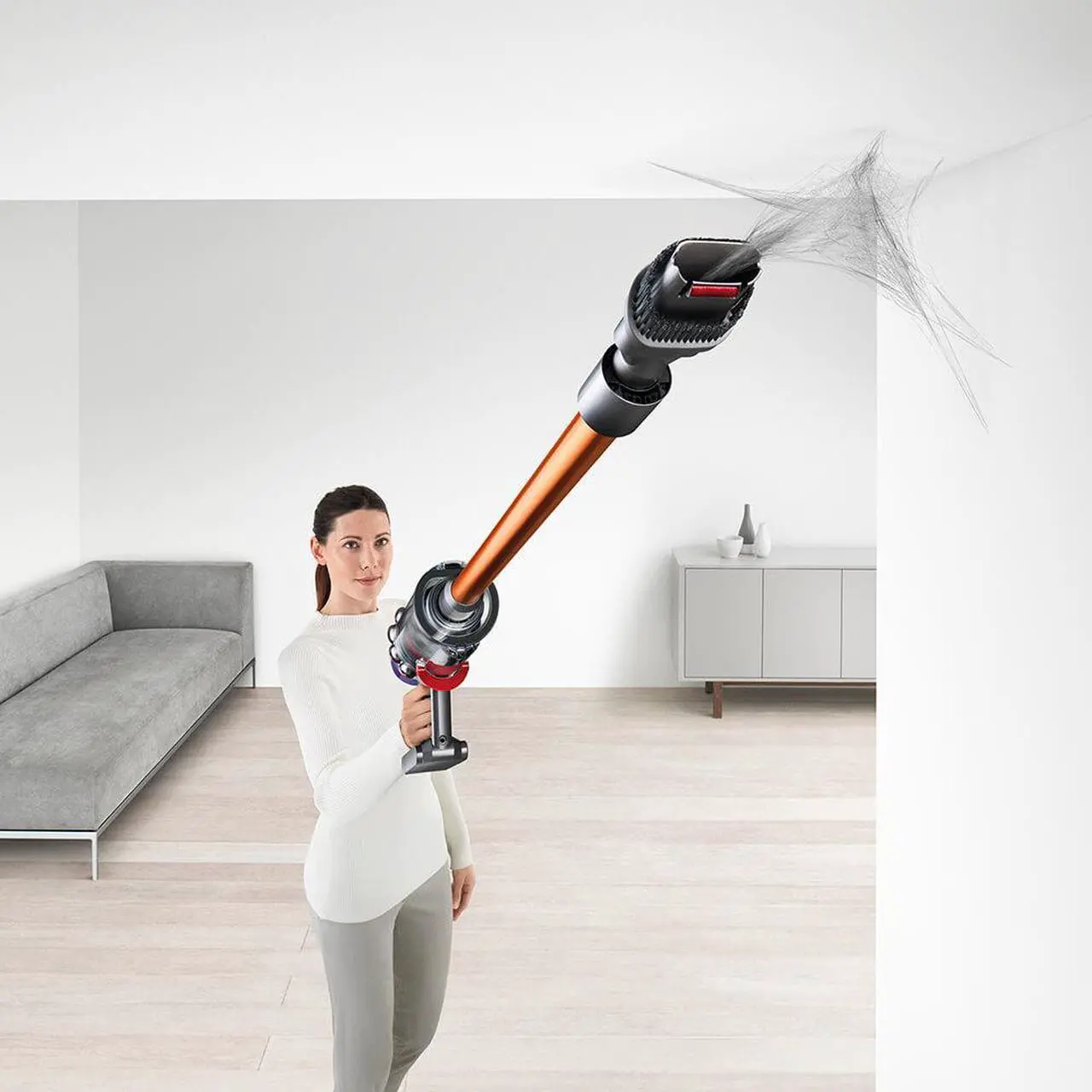 Alt view image 11 of 18 - Dyson V10 Absolute Cordless Vacuum | Copper | New