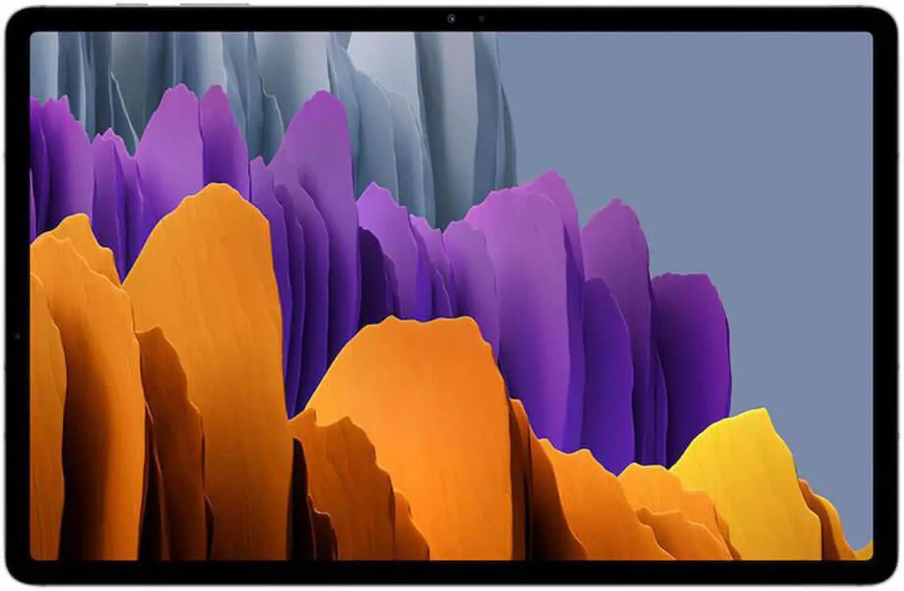 Alt view image 4 of 16 - Samsung Galaxy Tab S7+ 12.4-in 128GB Tablet - Mystic Silver SM-T970NZSAXAR (2020)