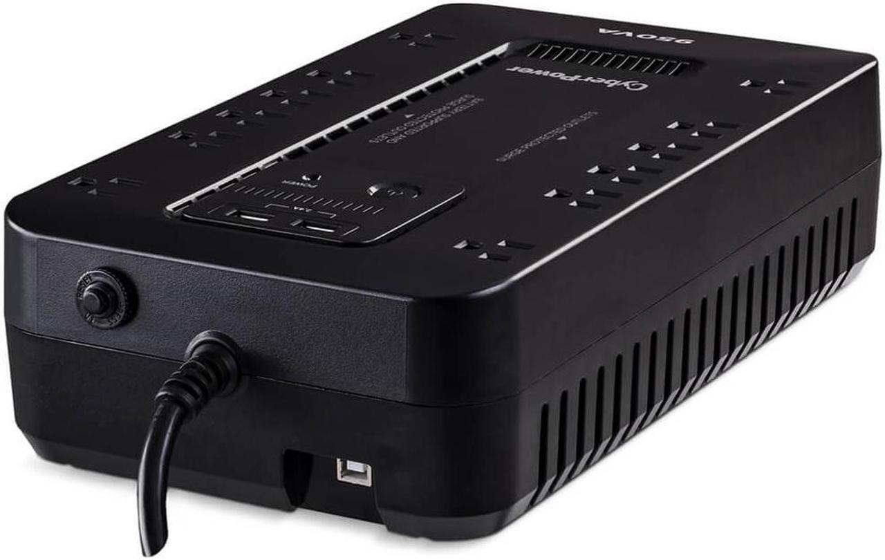 Alt view image 4 of 5 - CyberPower SX950U UPS PC Battery Backup