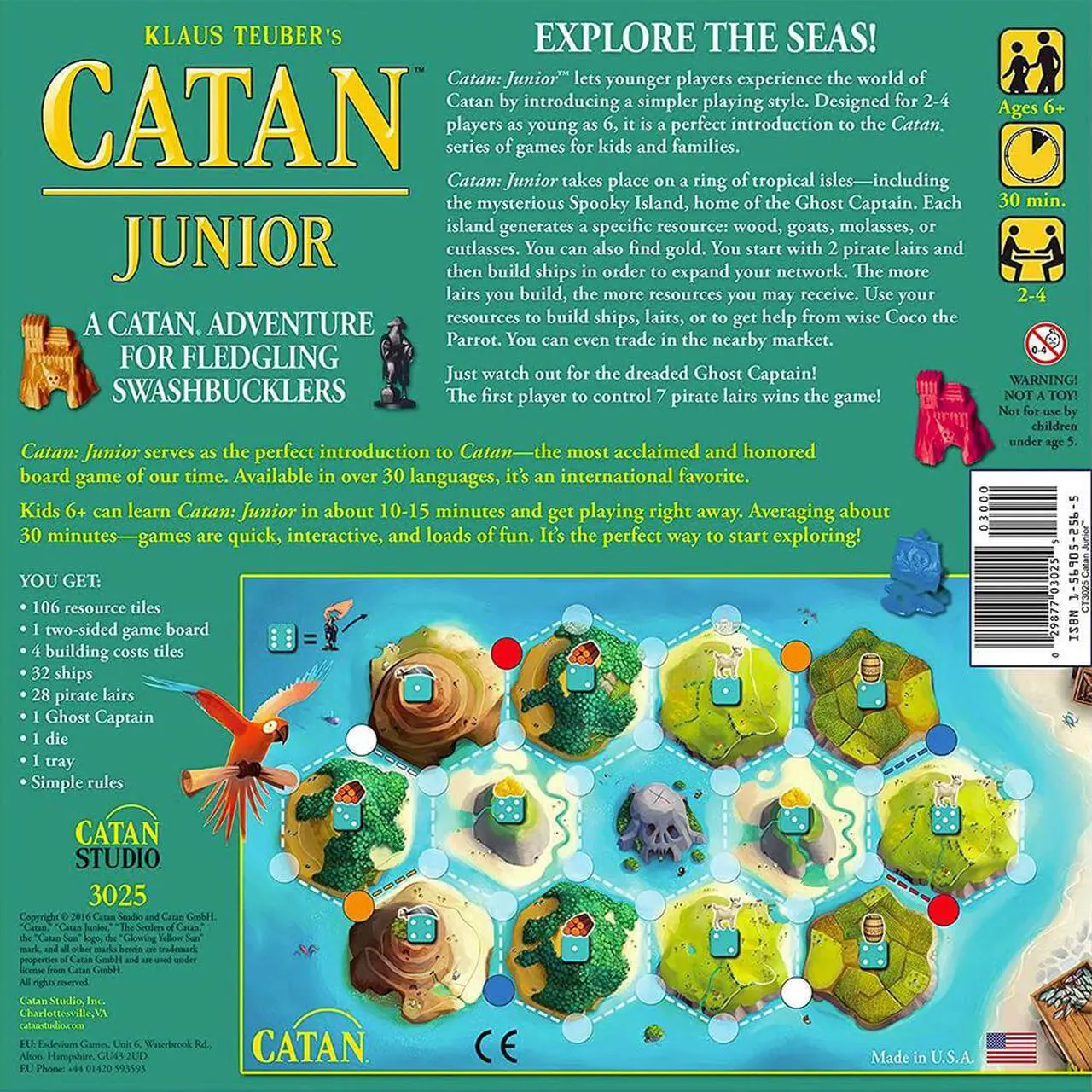Alt view image 2 of 3 - Catan CN3025  Junior Board Game