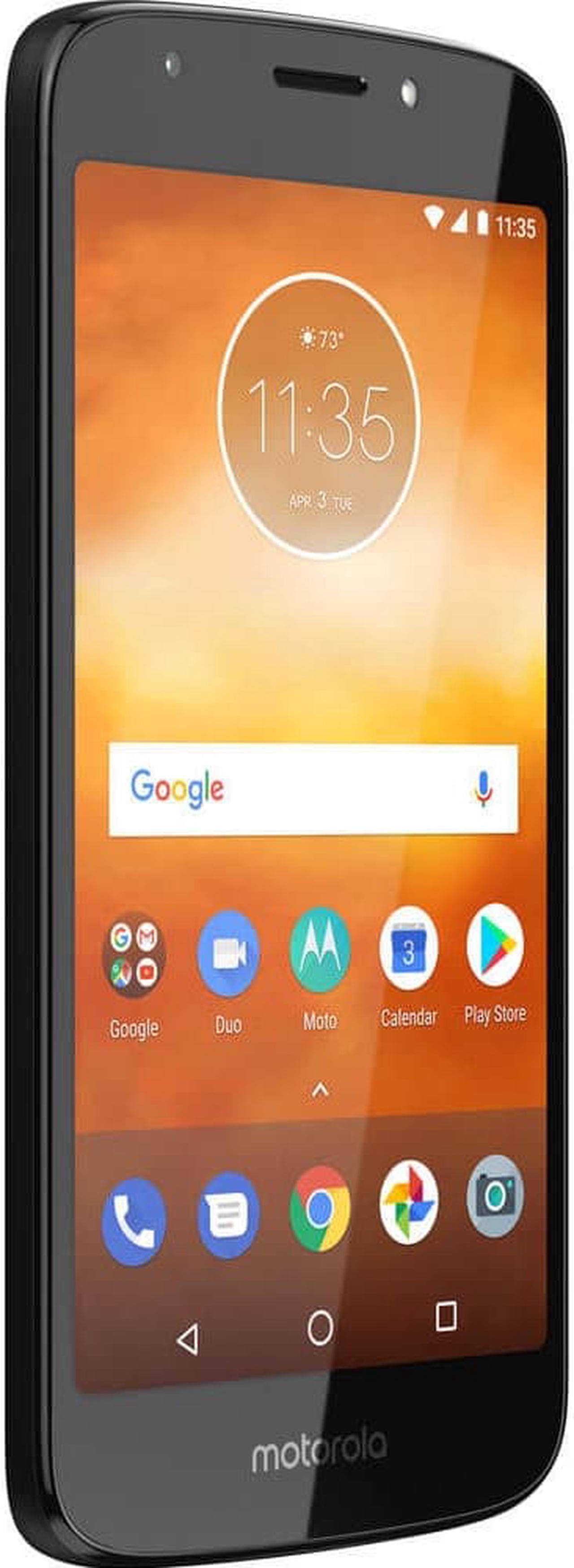 Alt view image 3 of 5 - Moto E5 Play 16GB XT1920-19 Dual SIM GSM Factory Unlocked 4G LTE 2GB RAM 5.2" TFT LCD 8 MP Camera Phone - Black - International Version