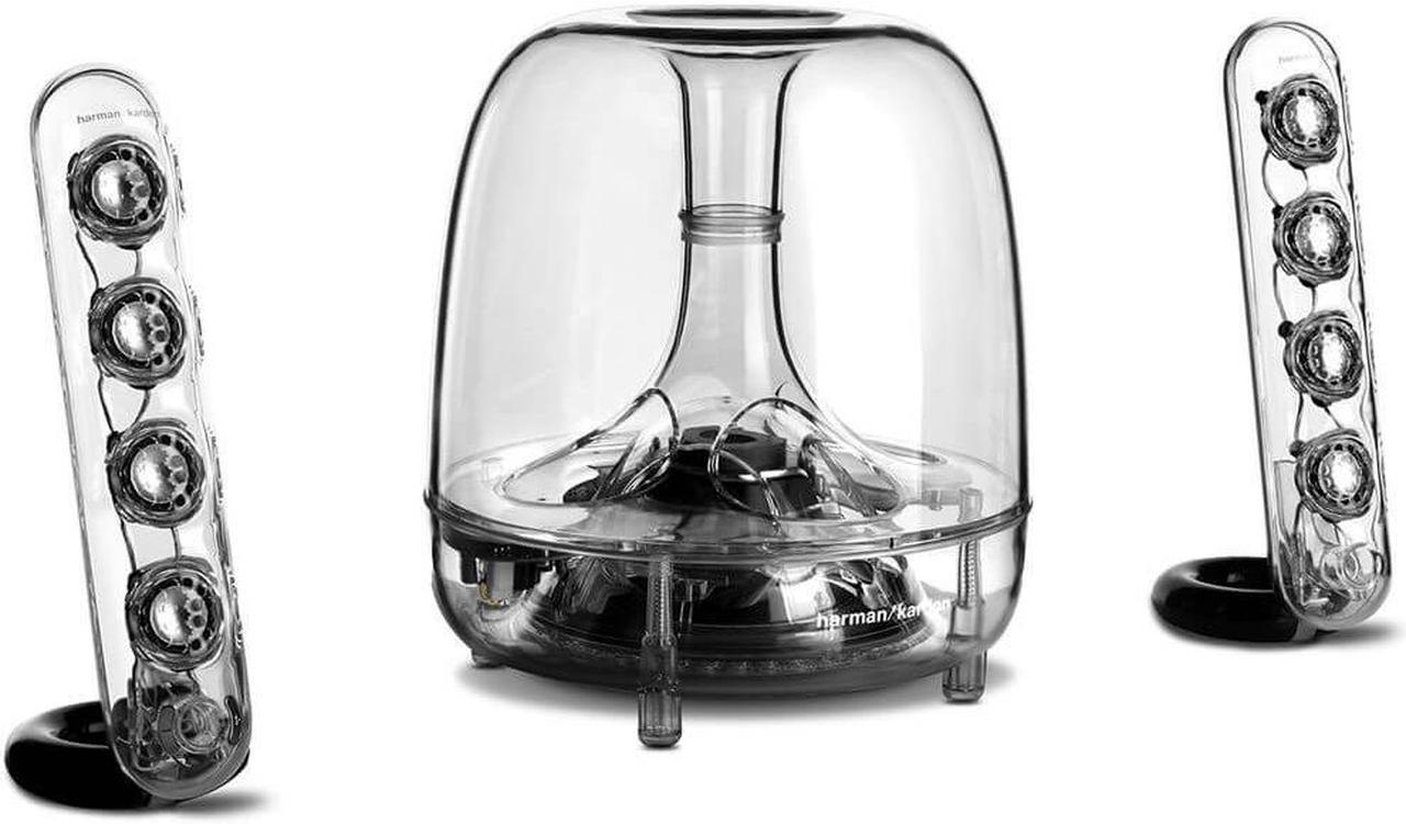 Alt view image 13 of 13 - Harman Kardon SoundSticks III 2.1 Plug and Play Multimedia Speaker System