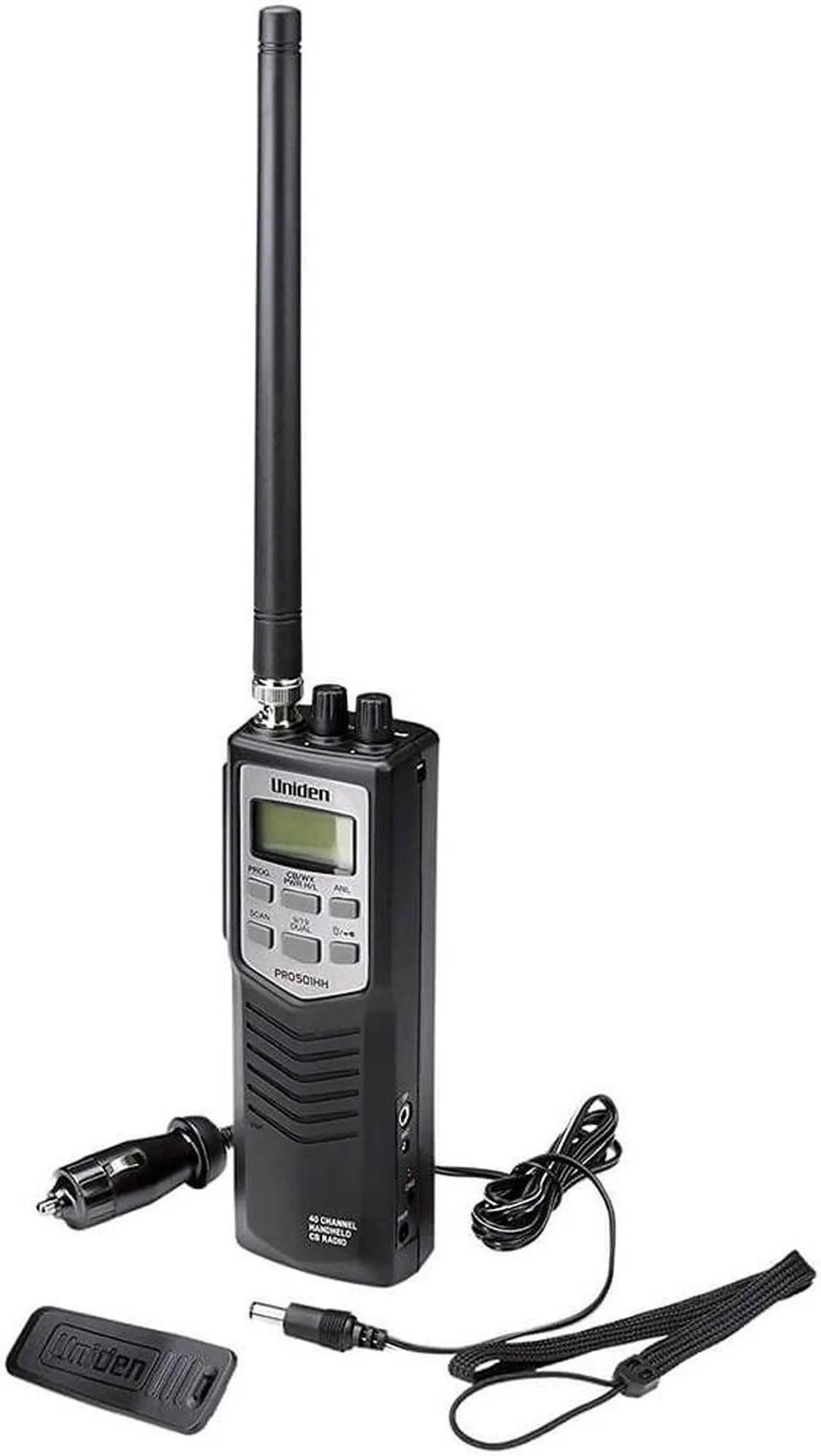 Alt view image 2 of 17 - Uniden PRO501HH 40-Channel Handheld CB Radio
