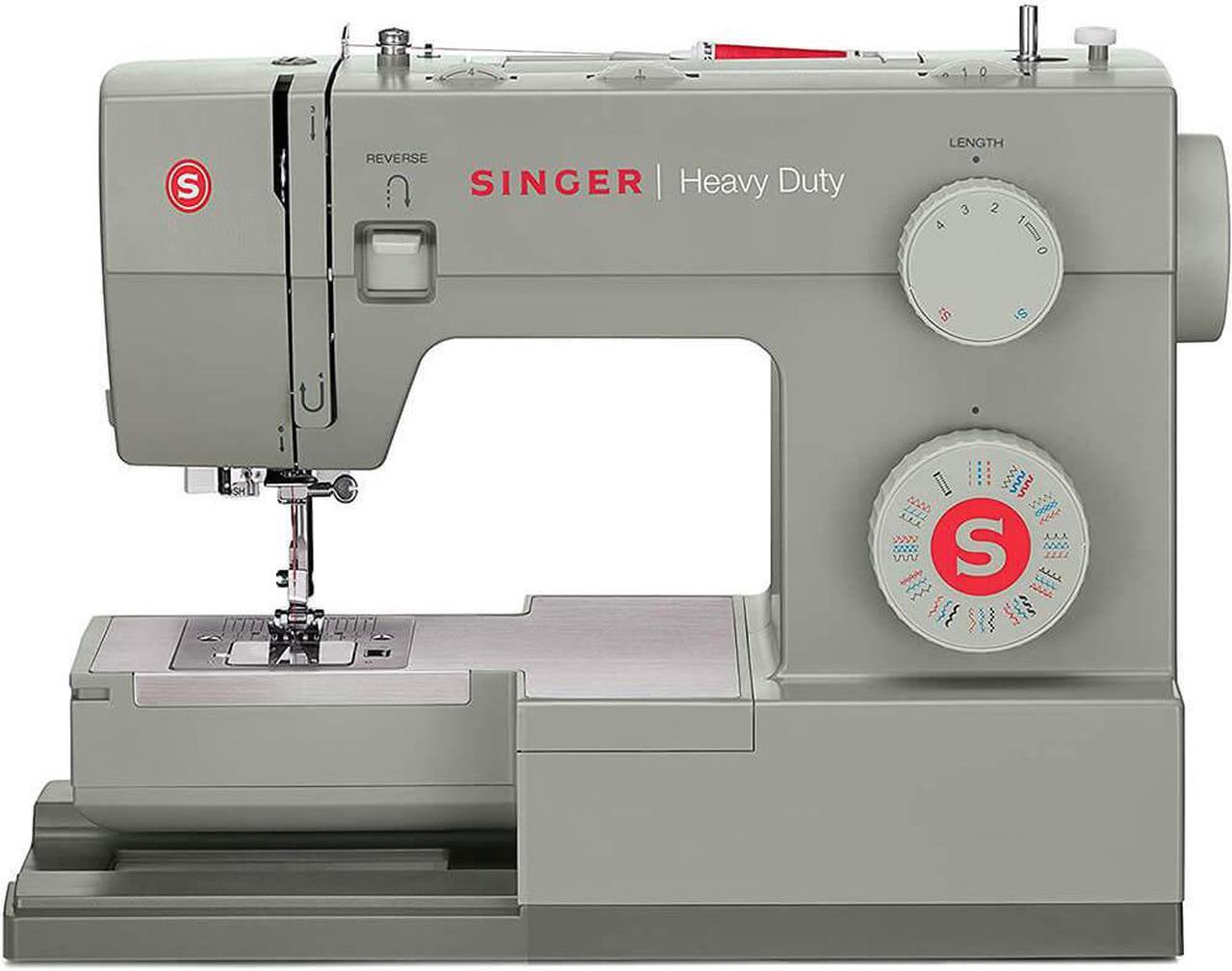Alt view image 3 of 13 - SINGER Heavy Duty 4452 Sewing Machine with Accessories