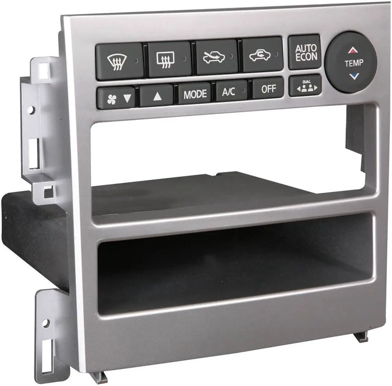 Alt view image 11 of 11 - Metra  ft.05- ft.07 Infiniti G35 Single Din Radio Install Kit