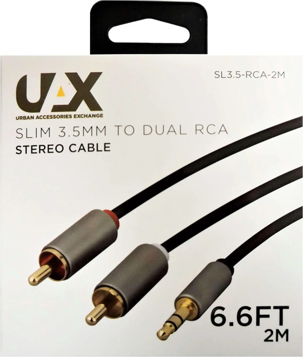 Alt view image 2 of 2 - Xtreme 6 ft. 3.5mm to RCA Cable