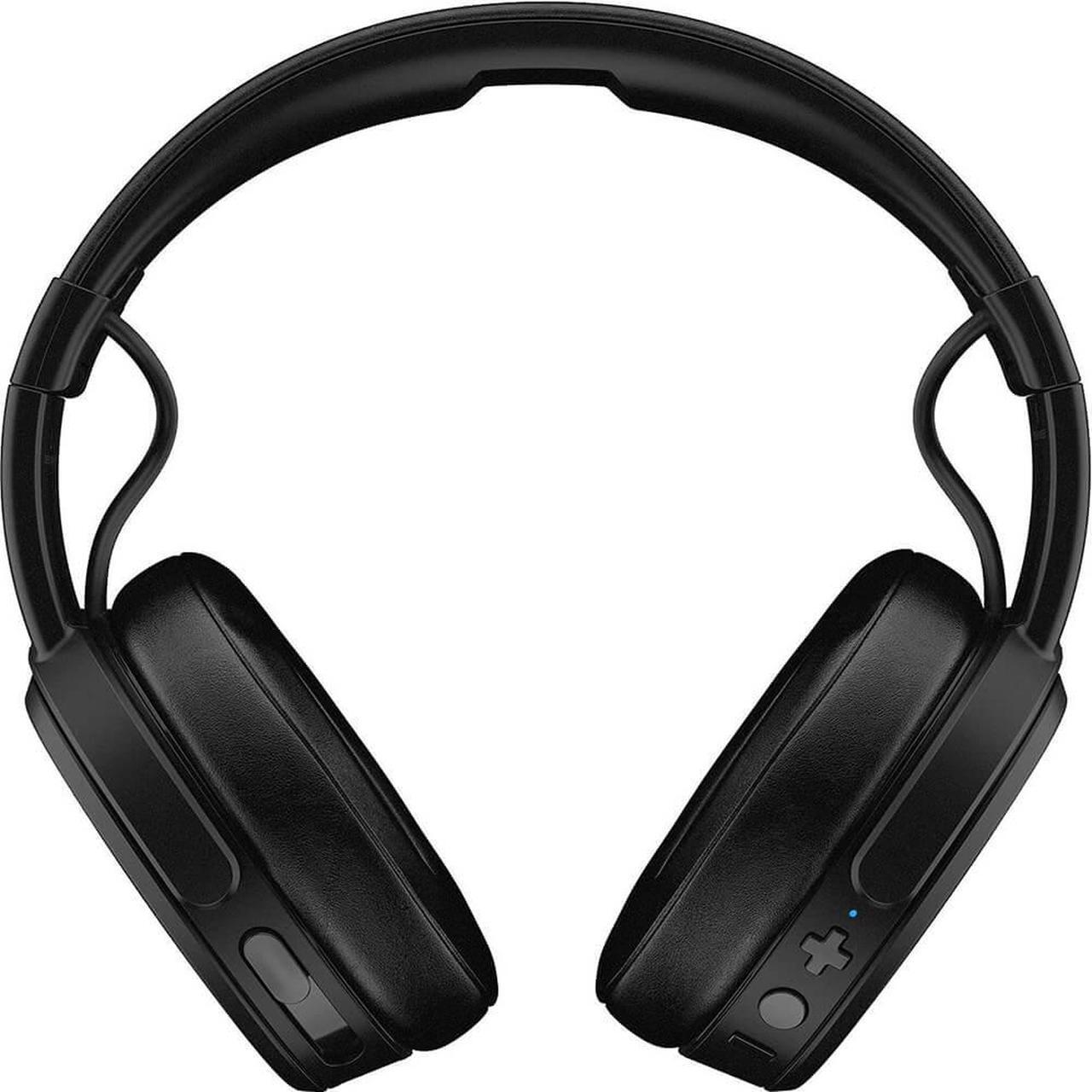 Alt view image 6 of 20 - Skullcandy Crusher Bluetooth Wireless Over-Ear Headphone with Microphone (Black/Coral)