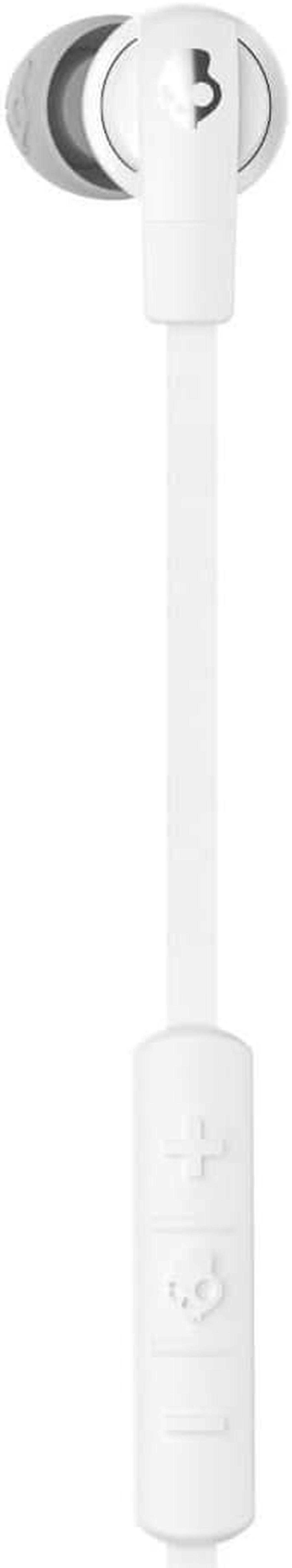 Alt view image 13 of 15 - Skullcandy Smokin' Buds 2 Wireless White/Chrome Bluetooth Earbuds (S2PGHW-177)