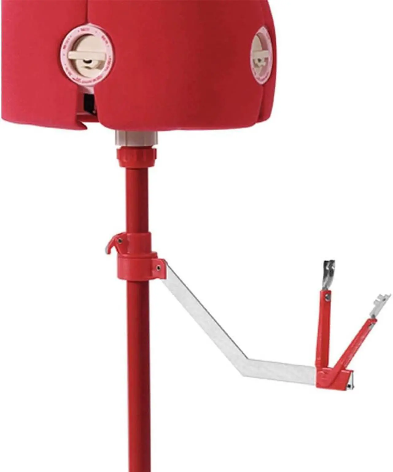 Alt view image 4 of 4 - Singer Red Adjustable Dress Form - Small/Medium
