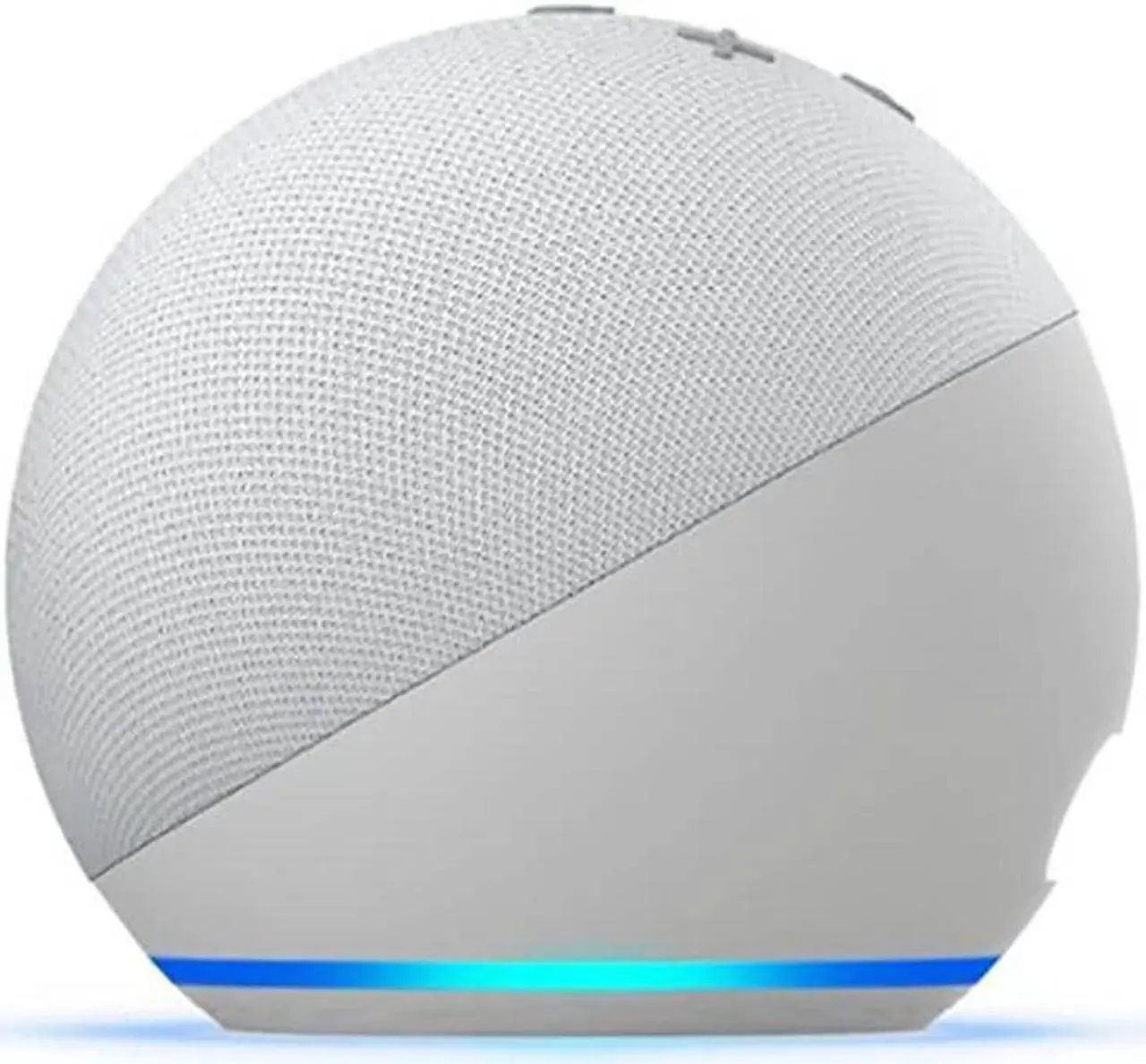 Alt view image 10 of 20 - Echo Dot (4th Gen) | Smart Speaker with Alexa | Glacier White