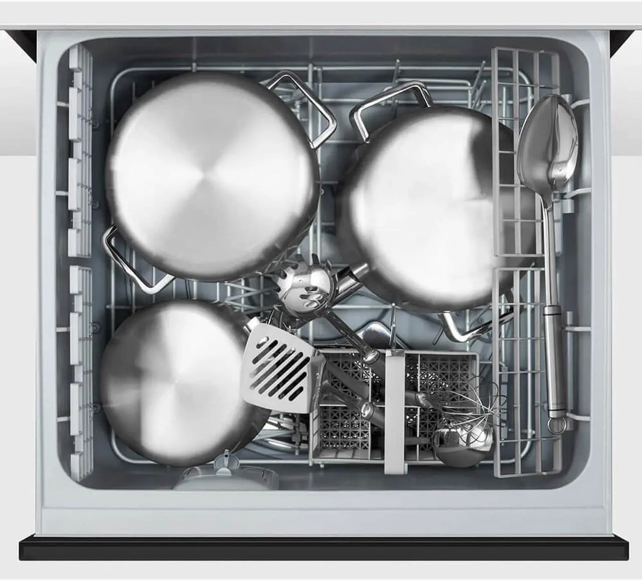Alt view image 3 of 11 - fisher paykel dd24sax9n 24 inch drawers full console dishwasher with 6 wash cycles, in stainless steel