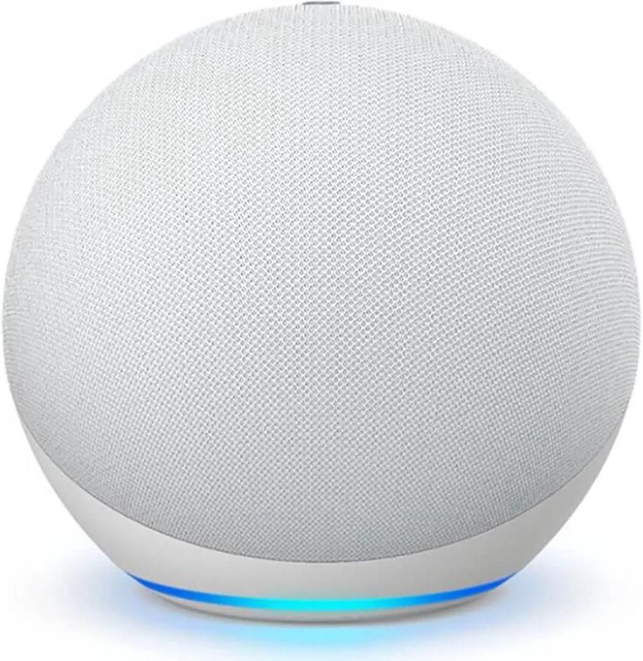 Alt view image 9 of 20 - Echo Dot (4th Gen) | Smart Speaker with Alexa | Glacier White